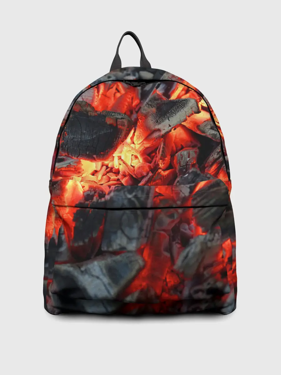 Рюкзак джинсовый / Древесные угли