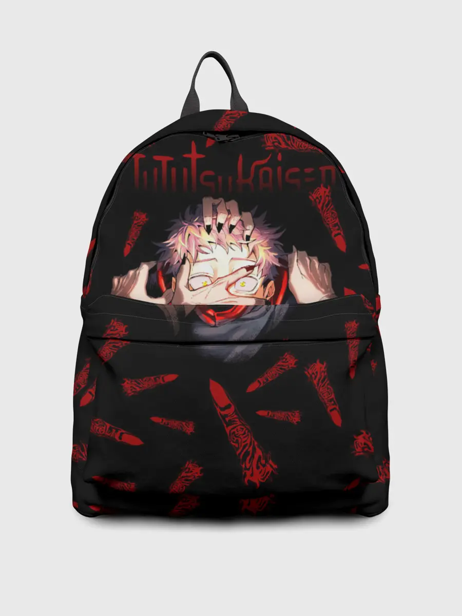 Рюкзак джинсовый / Итадори пальцы Магическая битва