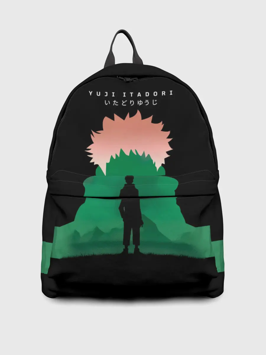 Рюкзак джинсовый / Itadori Yuji Jujutsu Kaisen
