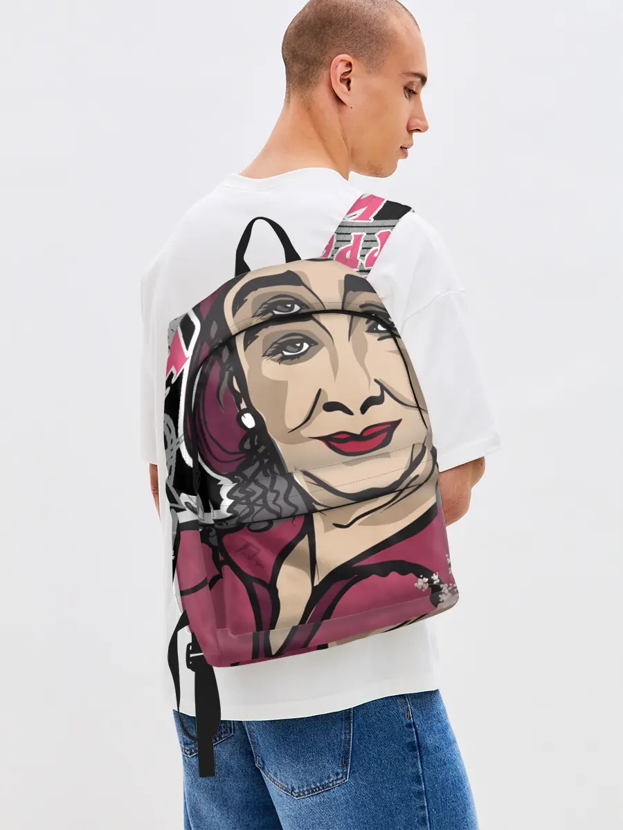 Рюкзак джинсовый / Раневская. Высокие мысли