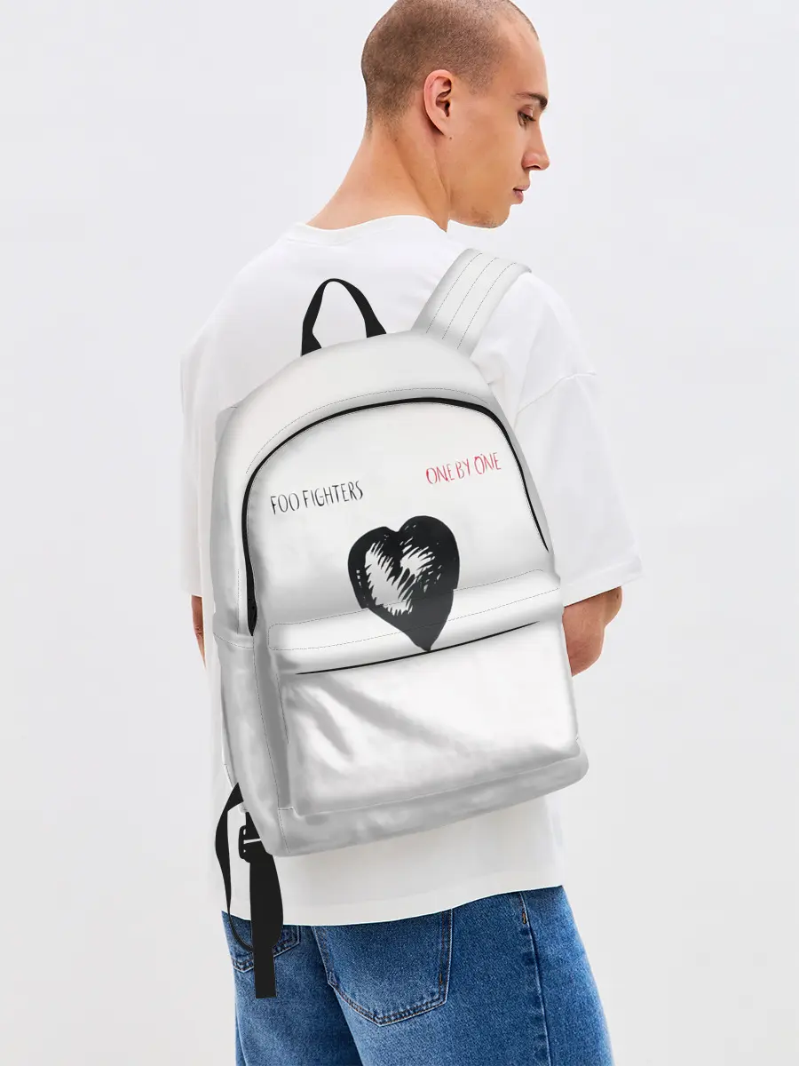 Рюкзак джинсовый / One by One - Foo Fighters