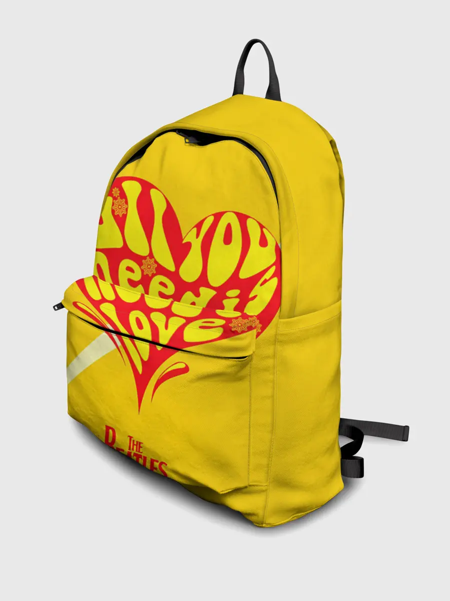 Рюкзак джинсовый / All u need is love Beatles