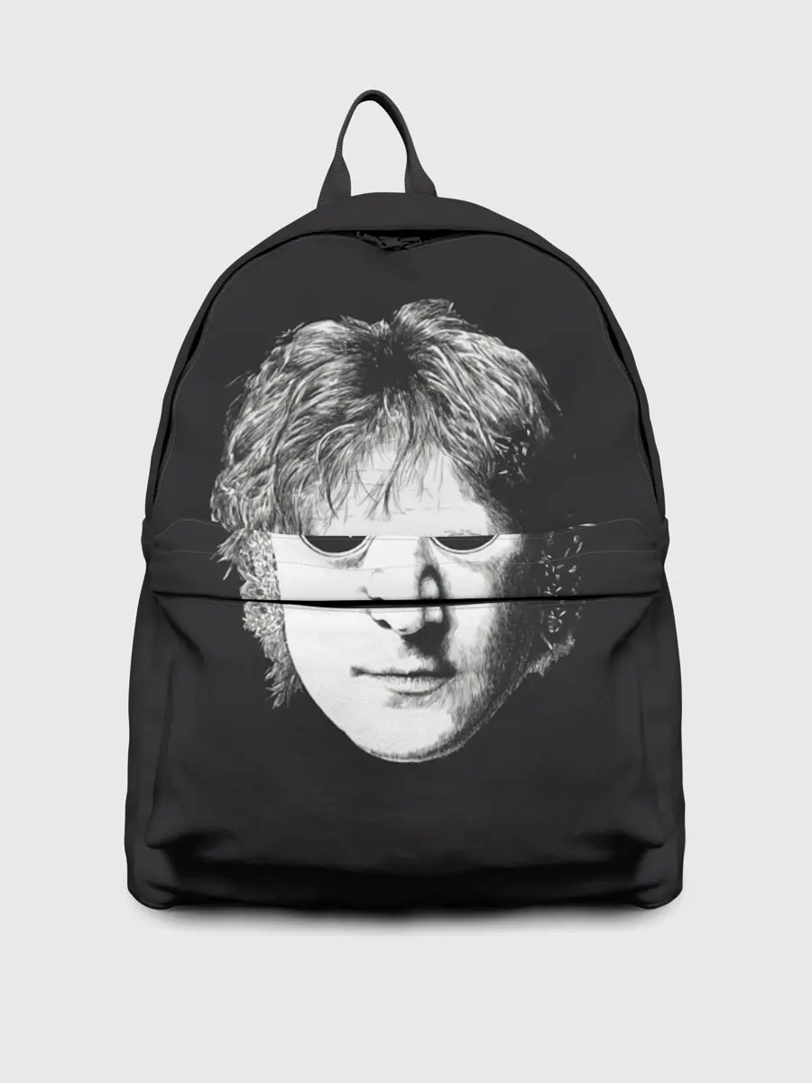 Рюкзак джинсовый / Ленон в очках