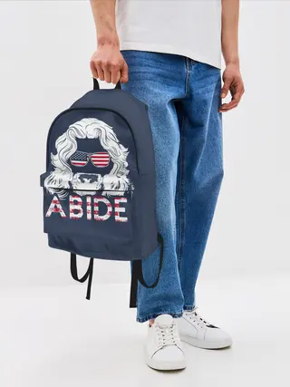 Рюкзак джинсовый / ABIDE Большой Лебовский