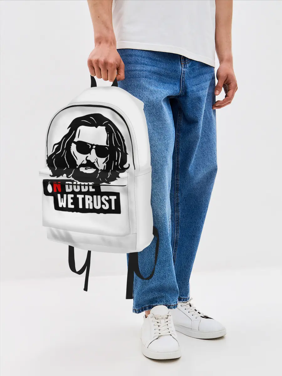 Рюкзак джинсовый / In Dude we trust