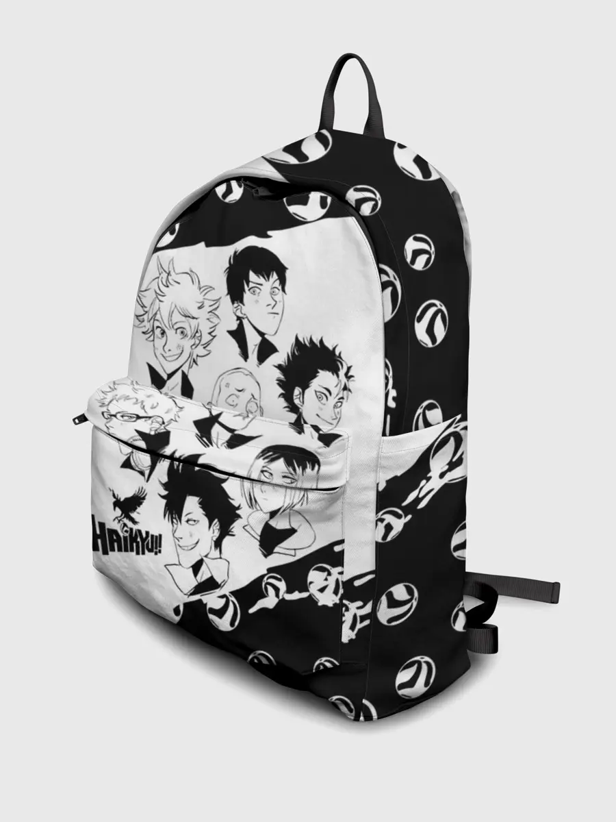 Рюкзак джинсовый / ВОЛЕЙБОЛ!! семь персонажей