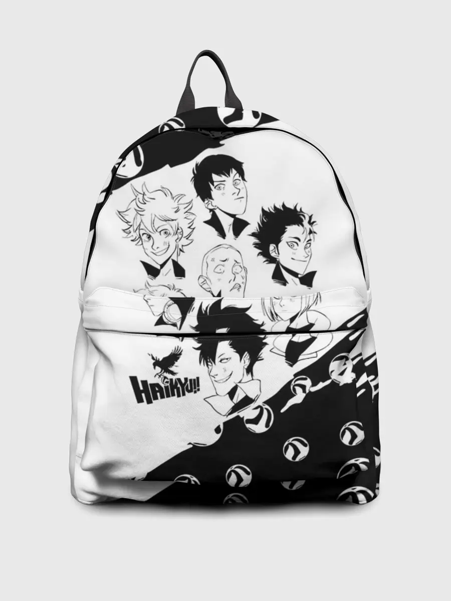 Рюкзак джинсовый / ВОЛЕЙБОЛ!! семь персонажей