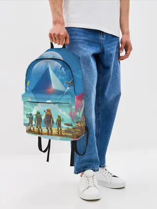 Рюкзак джинсовый / NMS: Начало