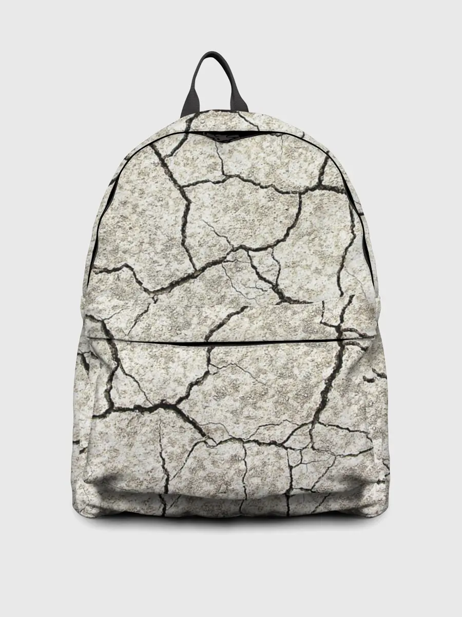 Рюкзак джинсовый / Трещины на земле