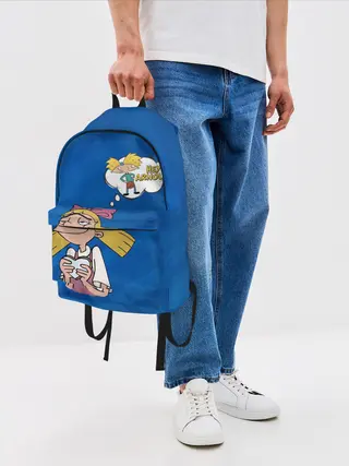 Рюкзак джинсовый / Хельга и Арнольд