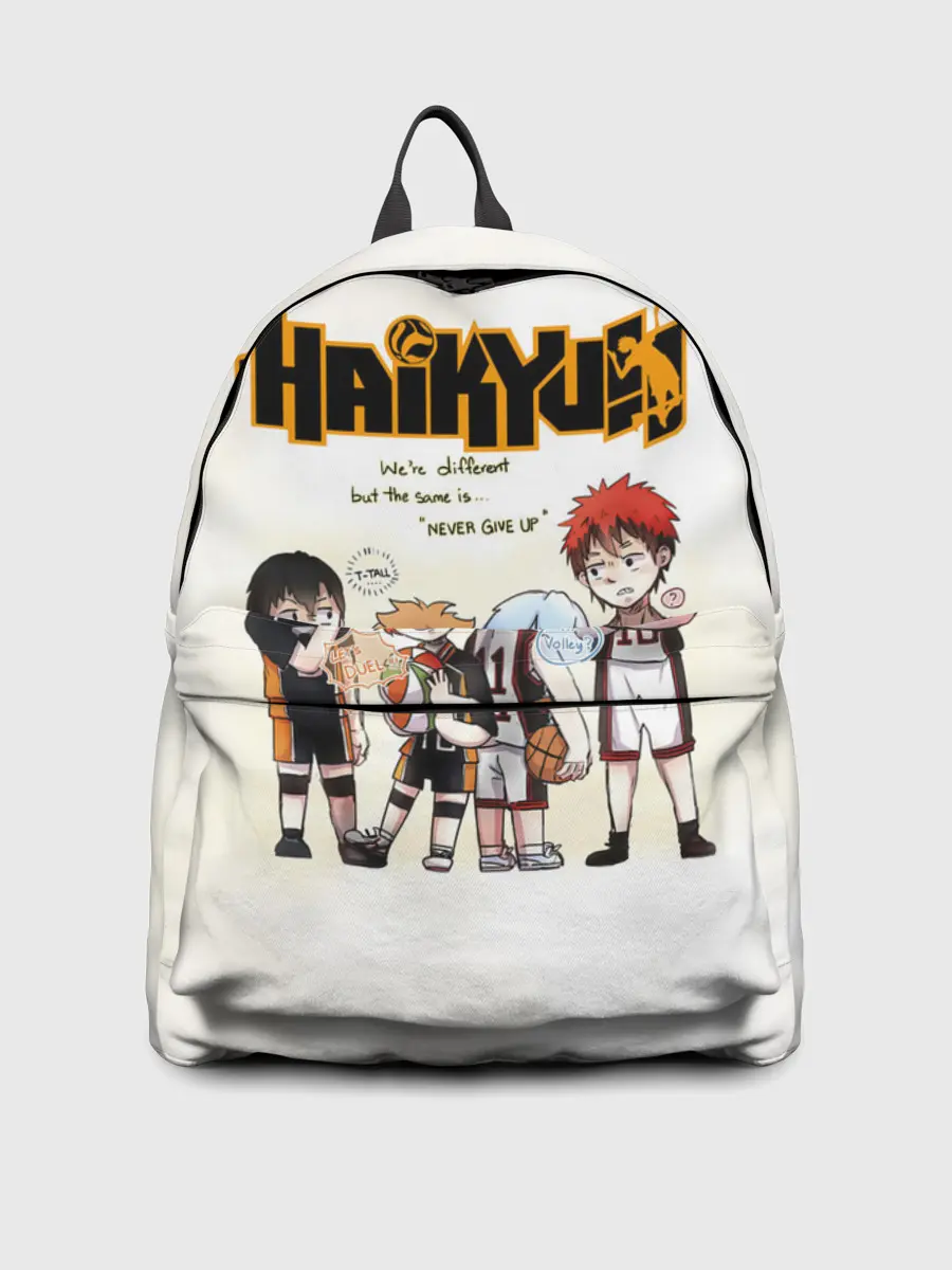 Рюкзак джинсовый / Старшая Карасуно | Академия Шираторизава