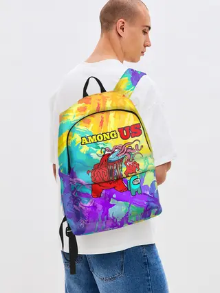 Рюкзак джинсовый / Among Us