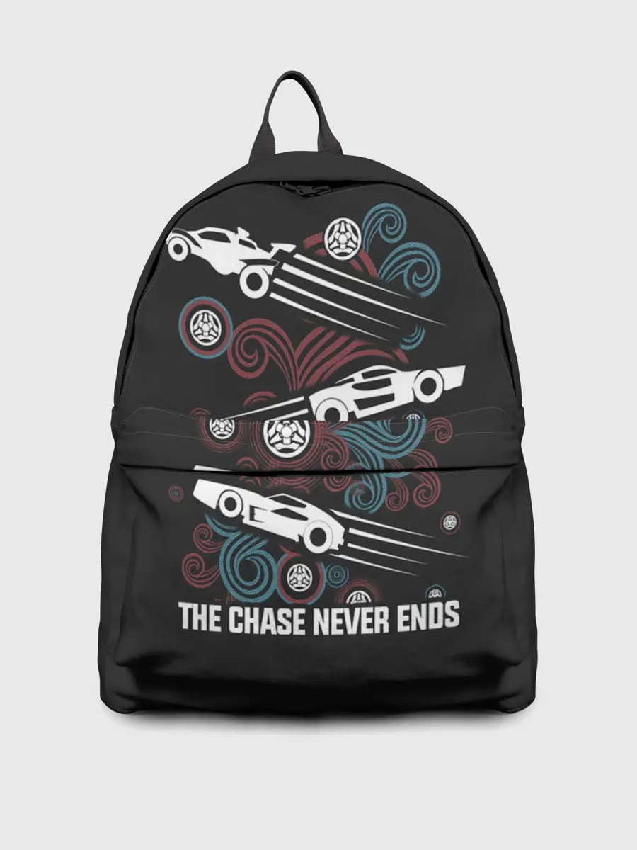 Рюкзак джинсовый / The chase never ends