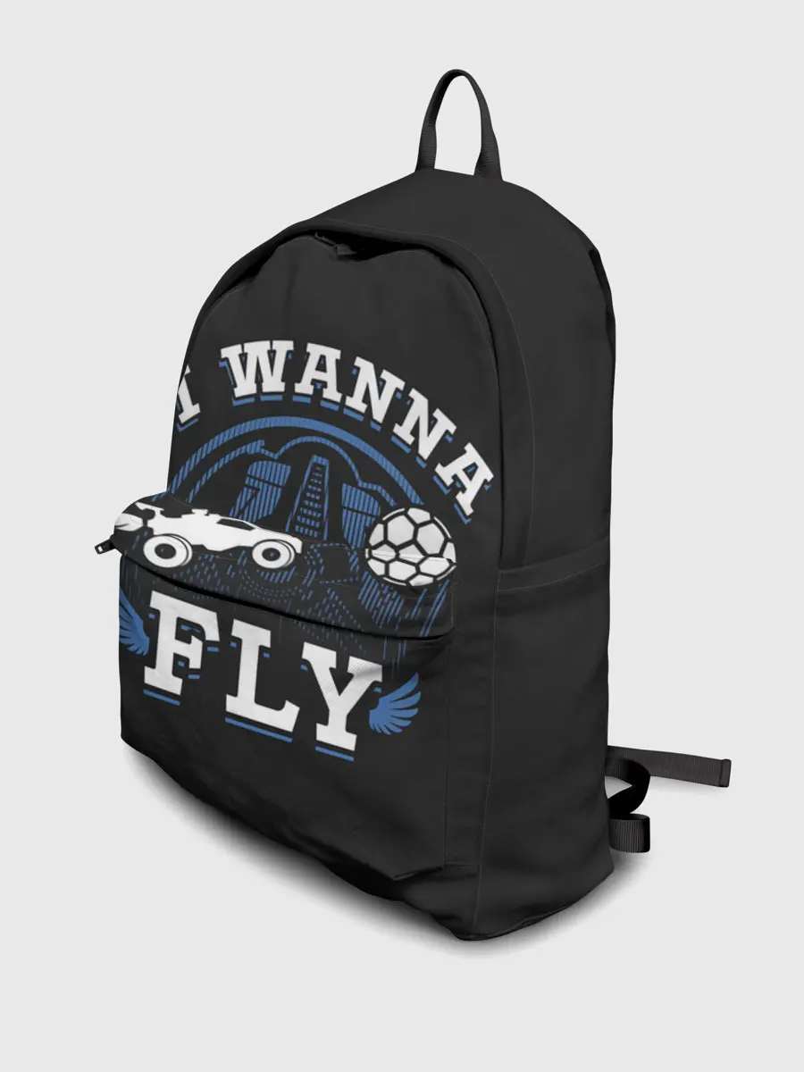 Рюкзак джинсовый / Я хочу летать