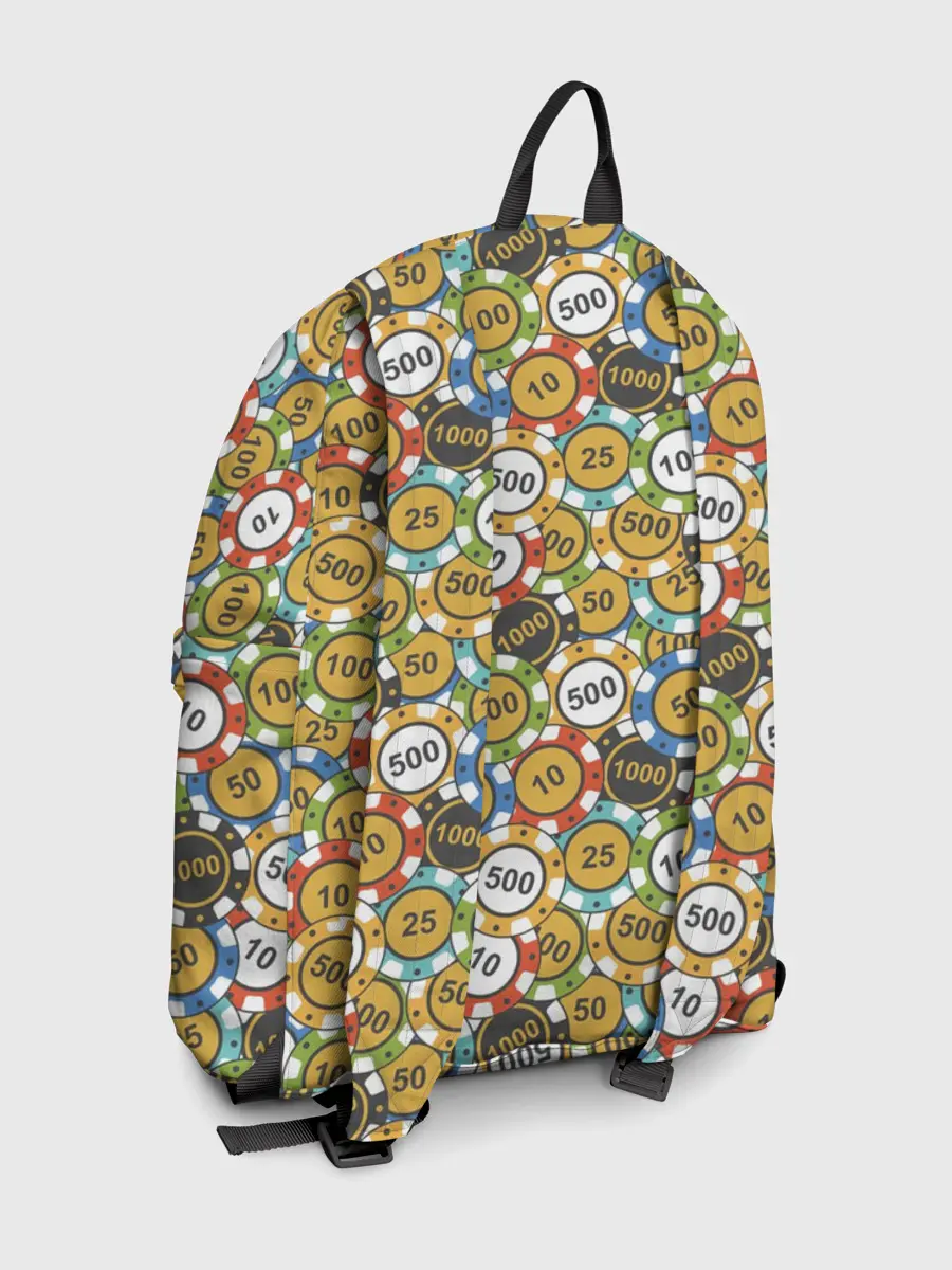 Рюкзак джинсовый / Покерные Фишки