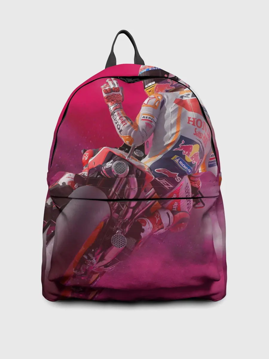 Рюкзак джинсовый / Парень На Мотоцикле