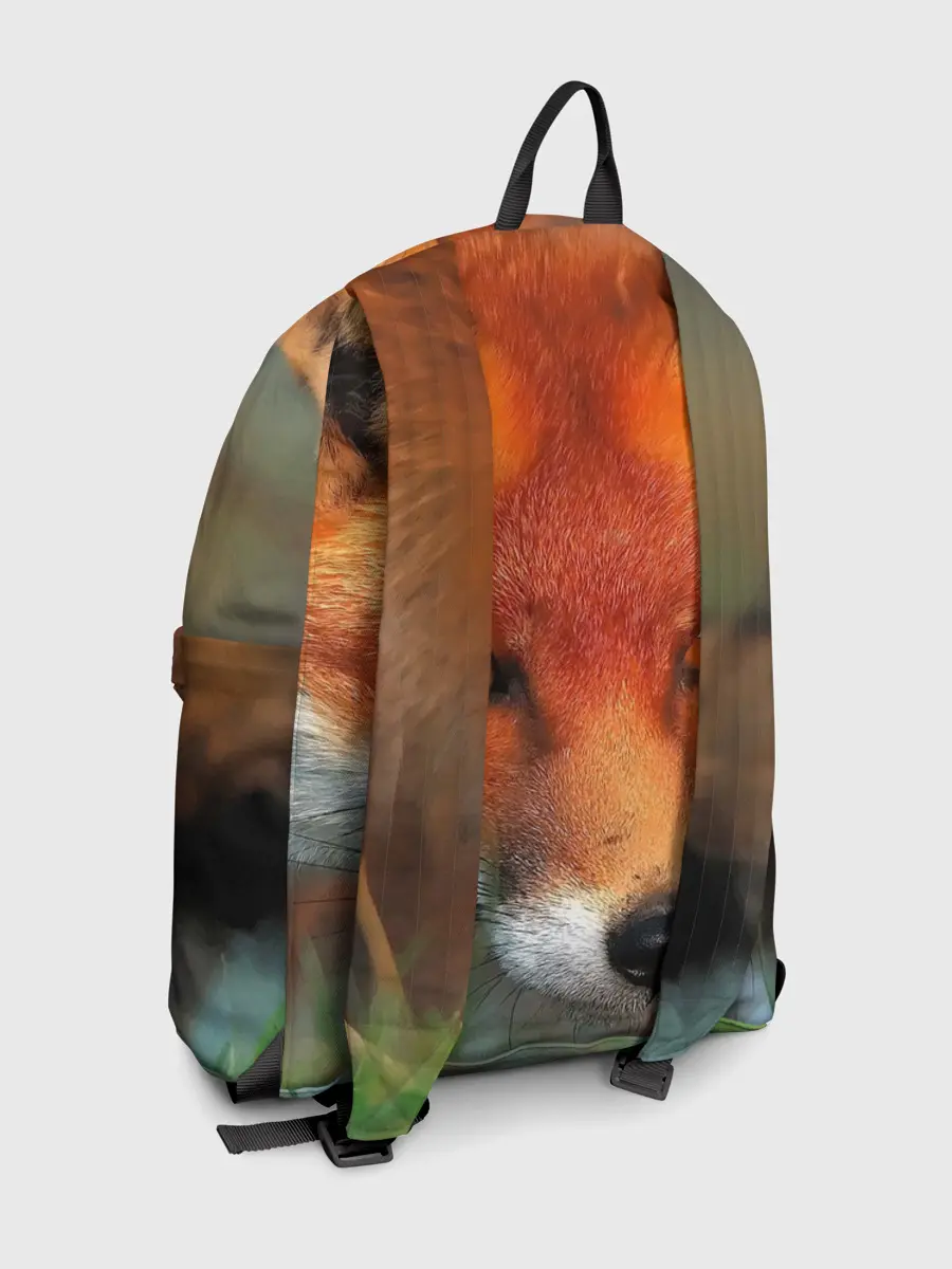 Рюкзак джинсовый / Лисица охотница