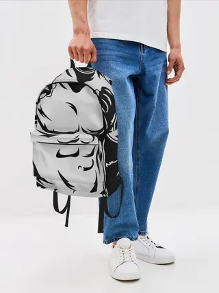 Рюкзак джинсовый / Хабиб Нурмагомедов