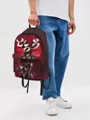 Рюкзак джинсовый / Dororo red