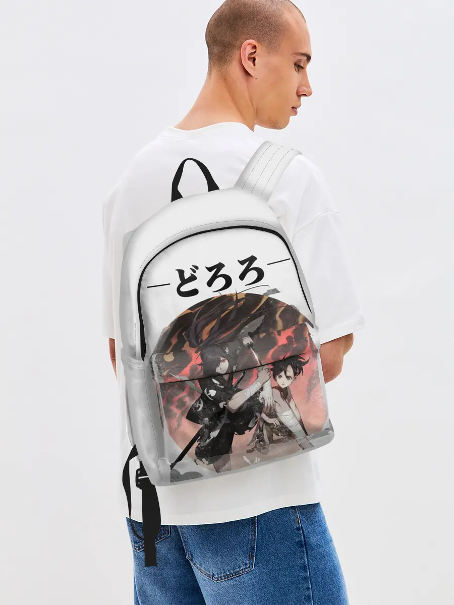 Рюкзак джинсовый / Дороро и Хяккимару