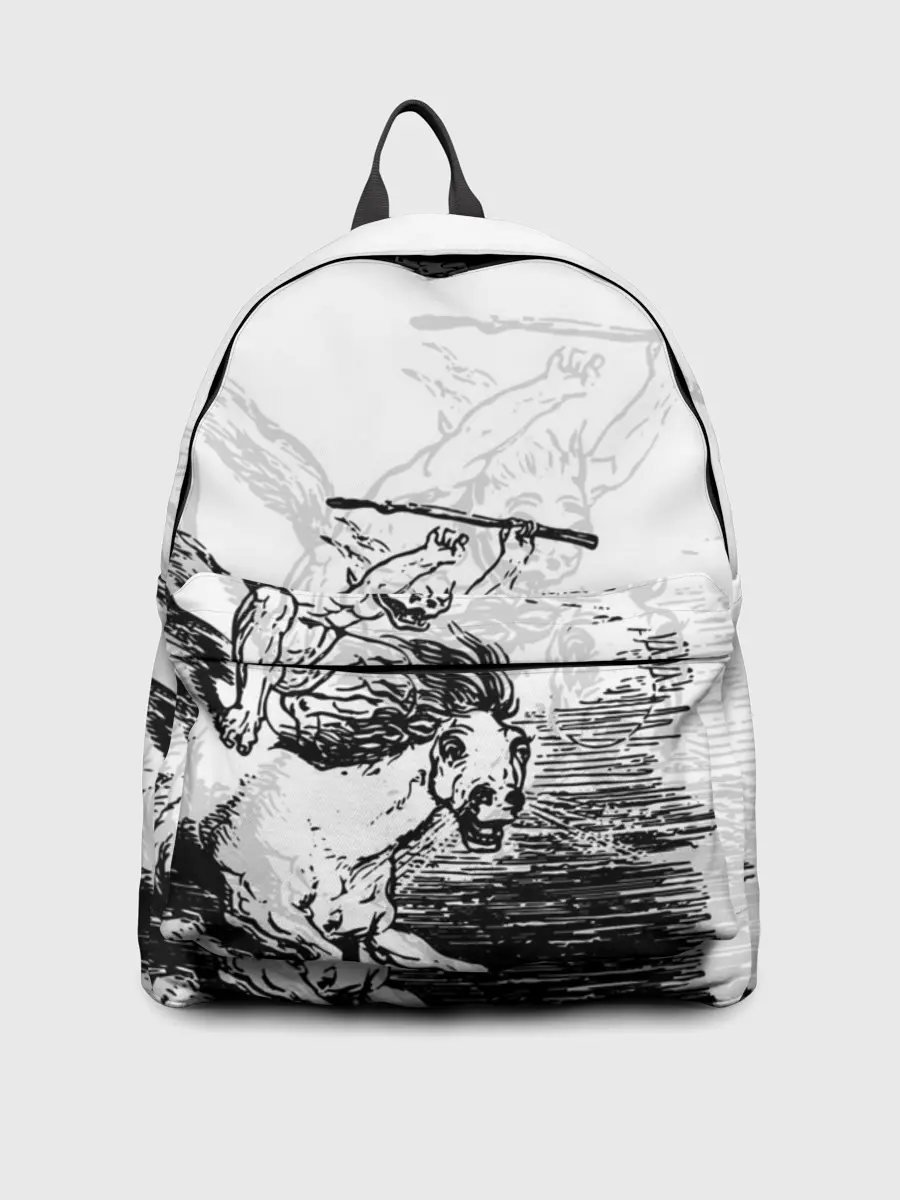 Рюкзак джинсовый / A demon on a horse