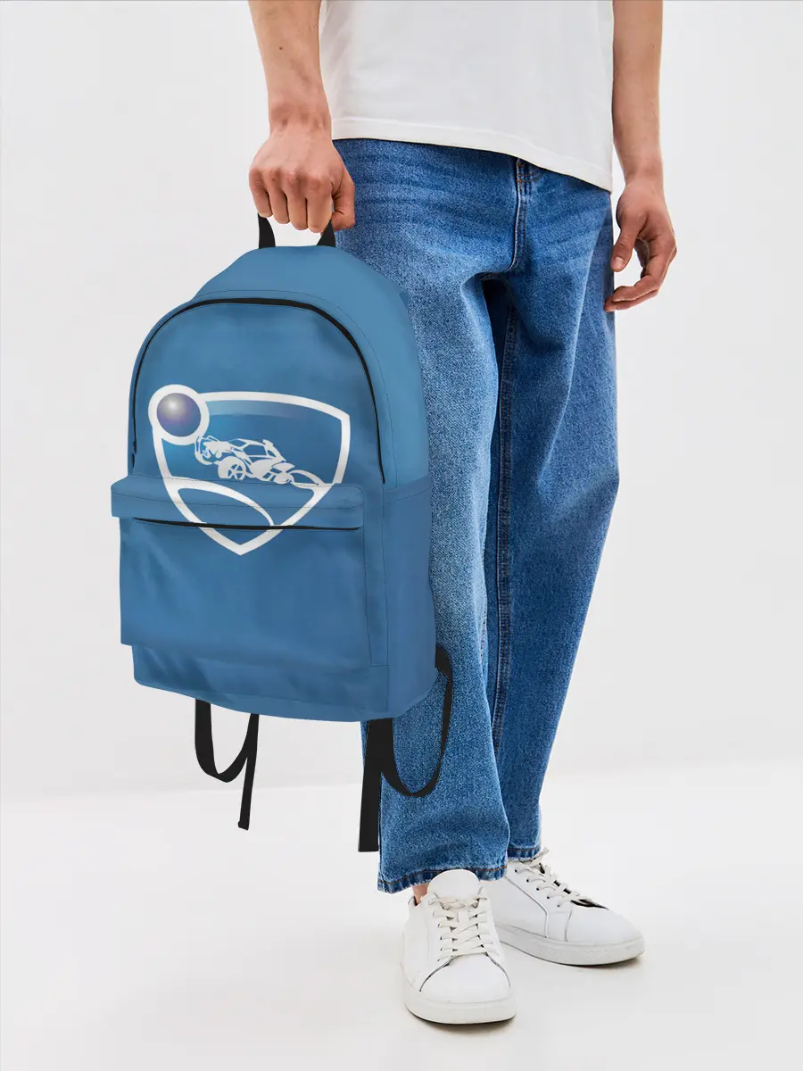 Рюкзак джинсовый / Rocket League Fan
