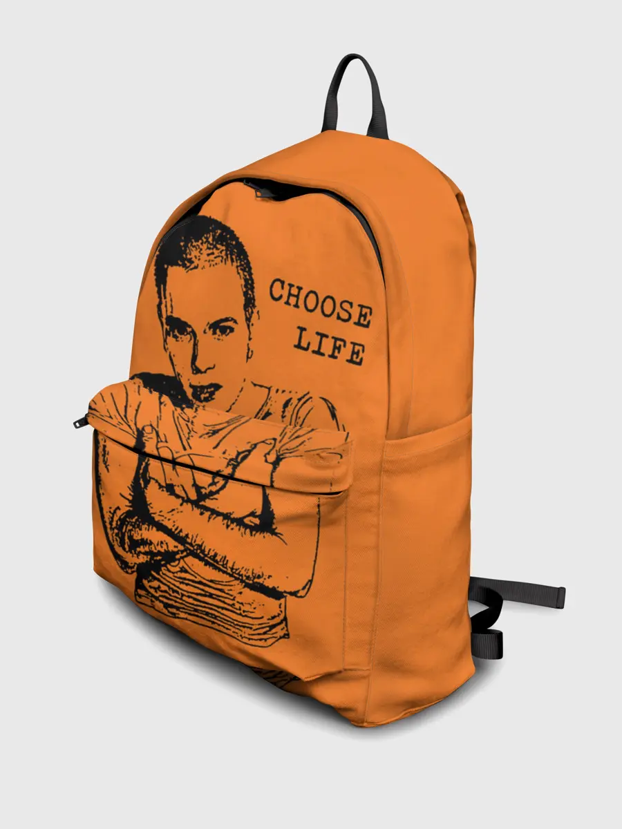 Рюкзак джинсовый / На игле, выбирай жизнь