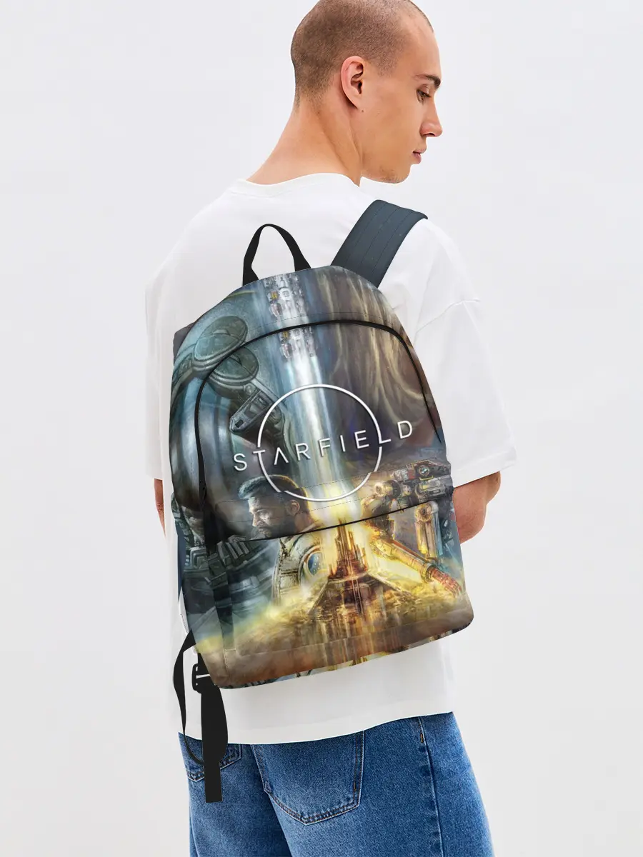Рюкзак джинсовый / Starfield Обложка