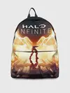 Рюкзак джинсовый / Halo infinite Мастер Чиф