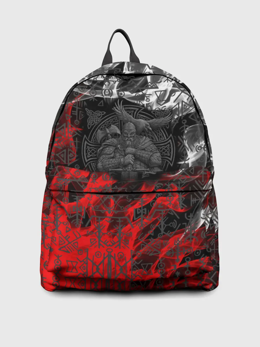 Рюкзак джинсовый / Викинги