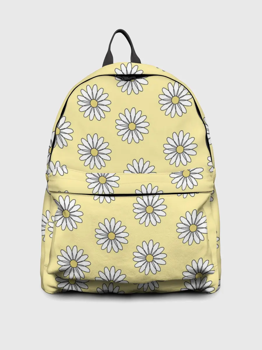 Рюкзак джинсовый / Ромашки | 2