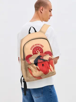 Рюкзак джинсовый / Любовь, смерть и роботы. Good hunting