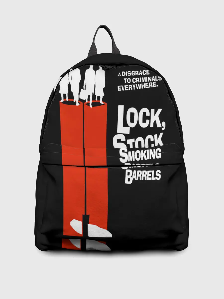 Рюкзак джинсовый / Карты, деньги, два ствола.