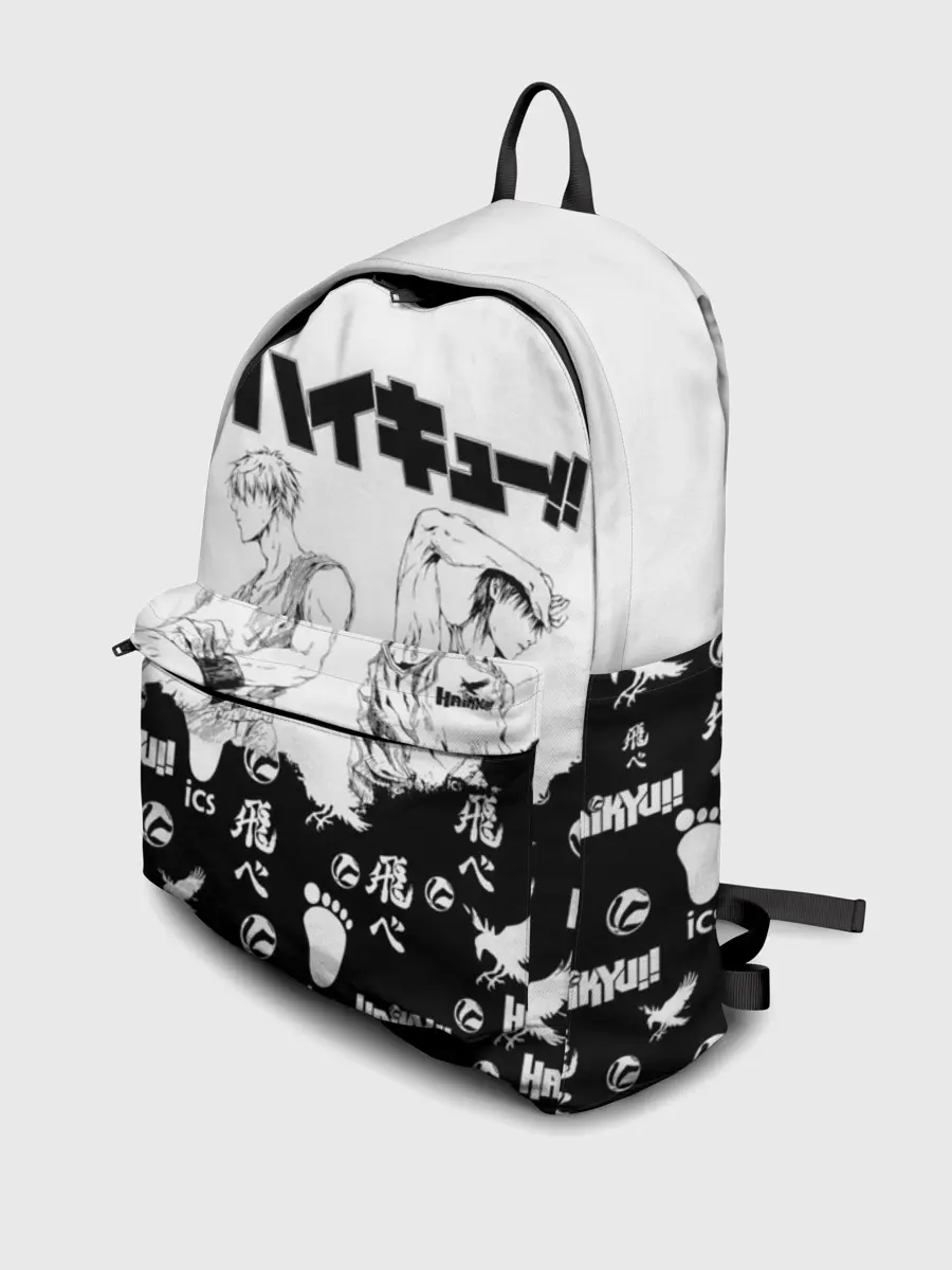 Рюкзак джинсовый / Волейбольный клуб Haikyu!!