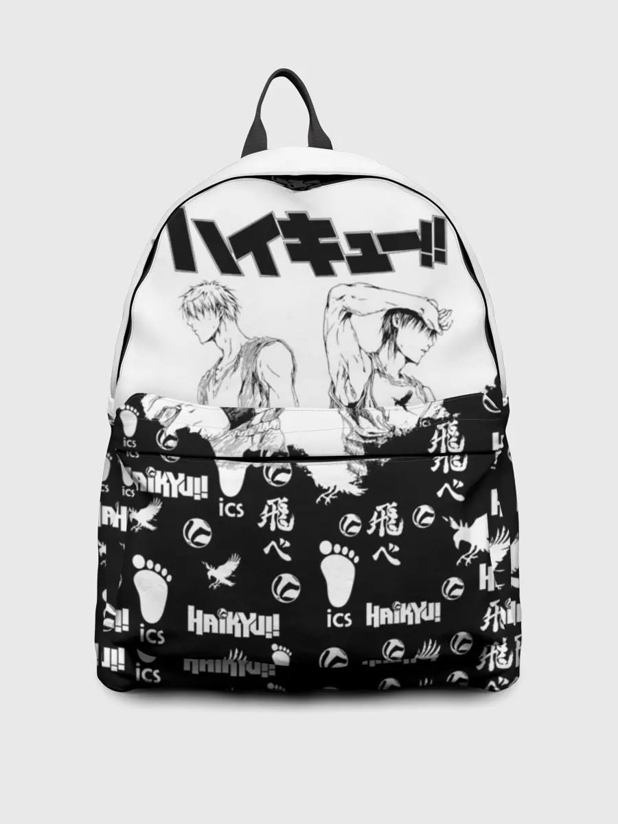 Рюкзак джинсовый / Волейбольный клуб Haikyu!!