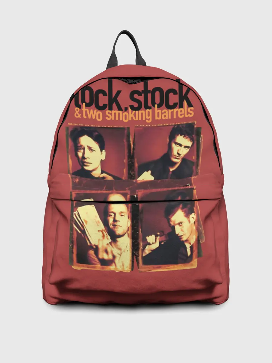 Рюкзак джинсовый / Карты, деньги, два ствола.