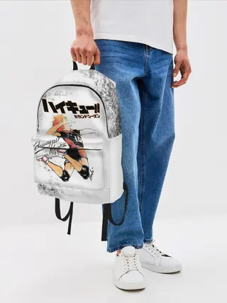 Рюкзак джинсовый / Шоё Хината | Haikyuu!!