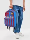 Рюкзак джинсовый / Домашняя форма ФК «Барселона»