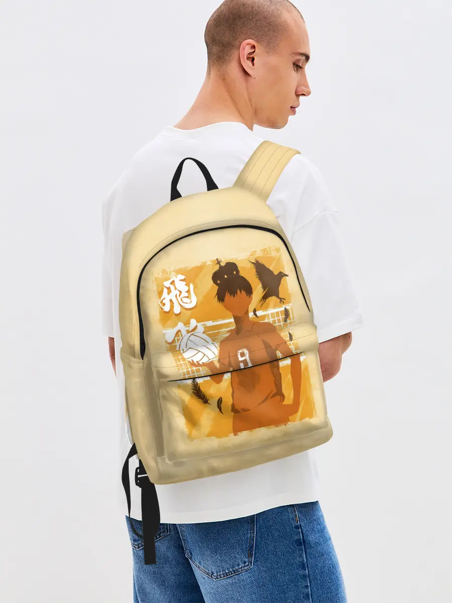 Рюкзак джинсовый / Тобио Кагеяма Haikyuu!!
