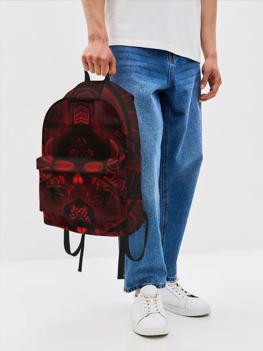 Рюкзак джинсовый / ХАОС 3D