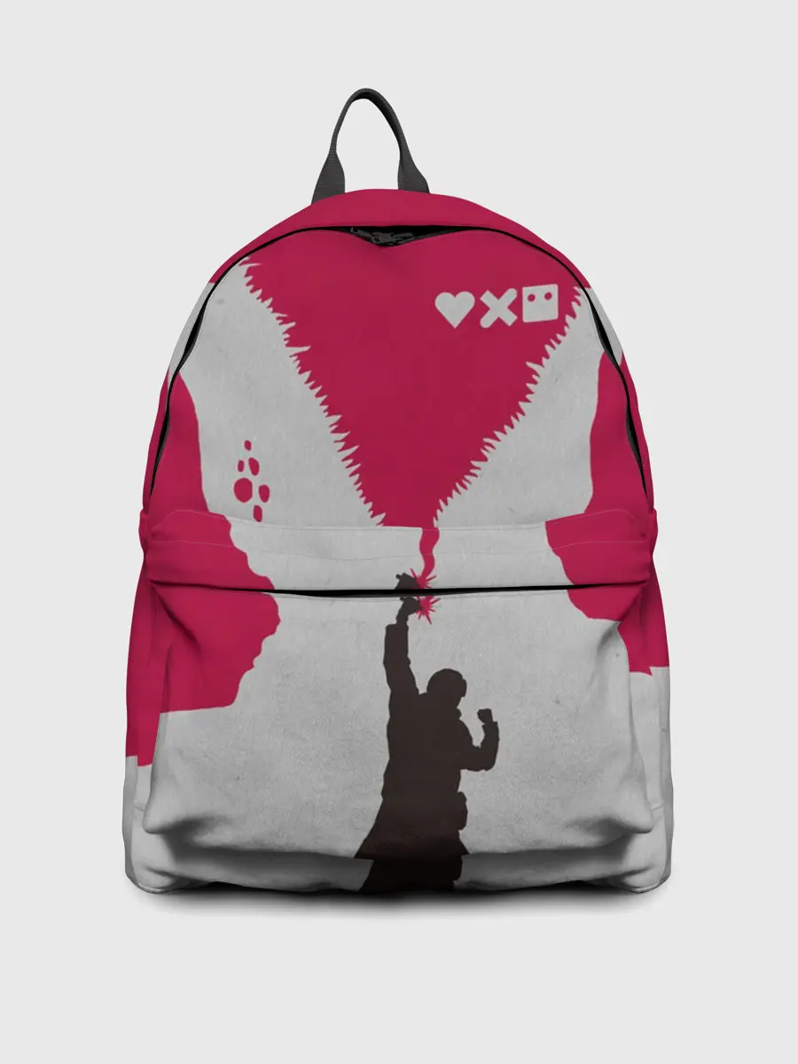 Рюкзак джинсовый / Love Death And Robots. Тайная война