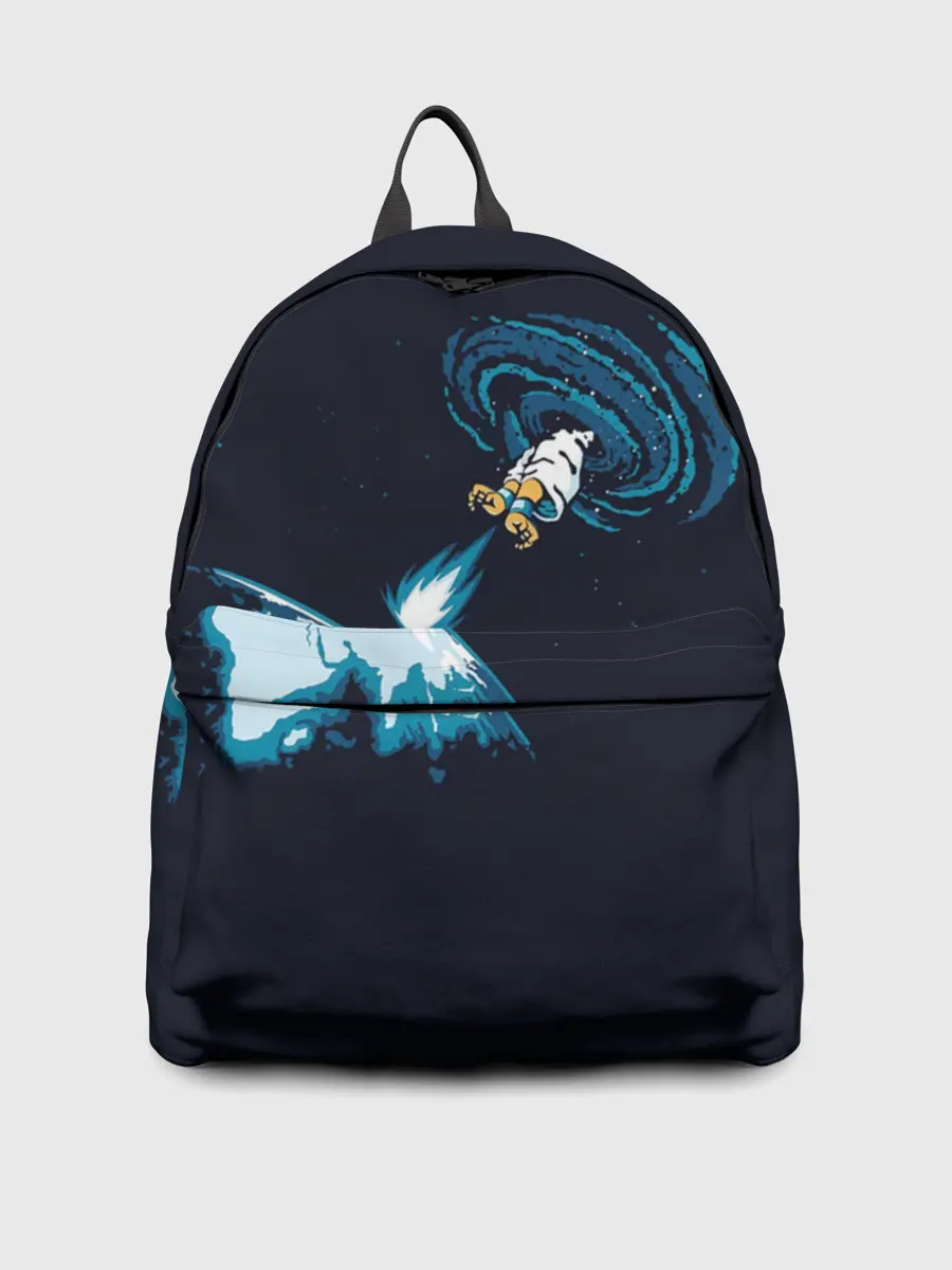 Рюкзак джинсовый / Небесный хадукен