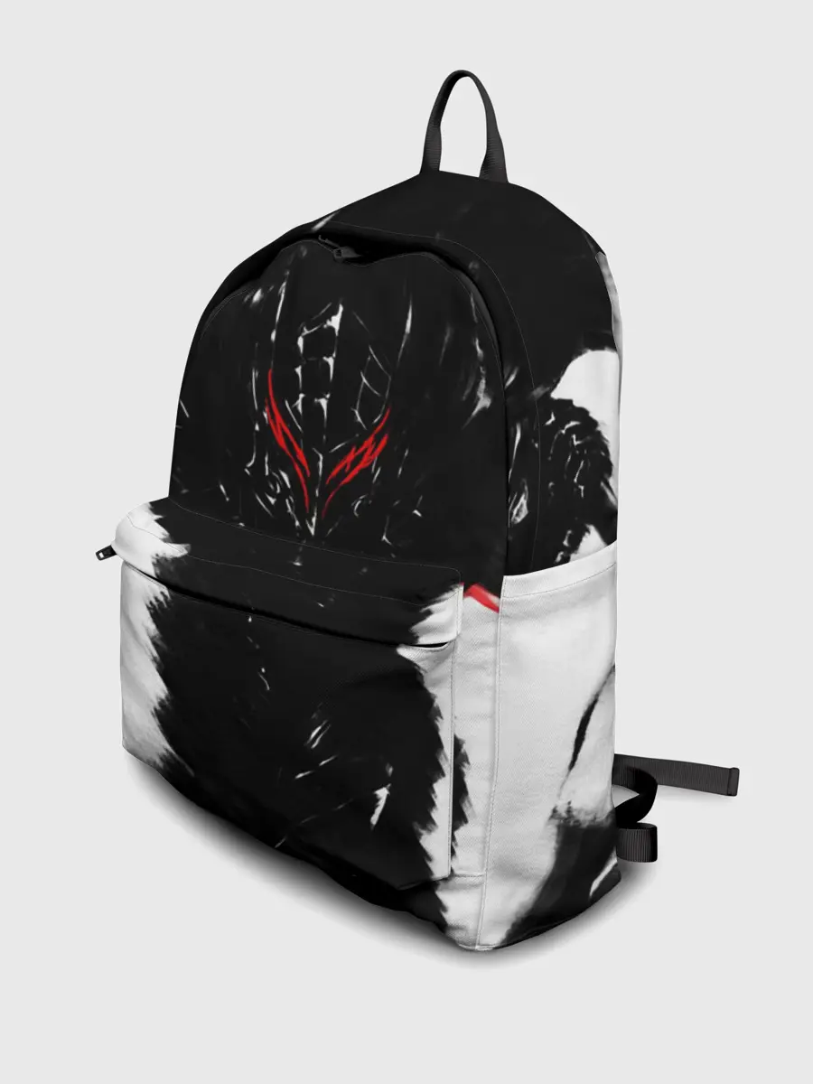 Рюкзак джинсовый / БЕРСЕРК ч/б