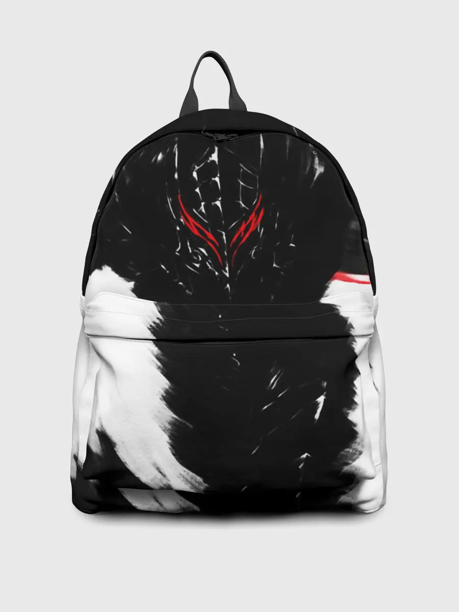 Рюкзак джинсовый / БЕРСЕРК ч/б