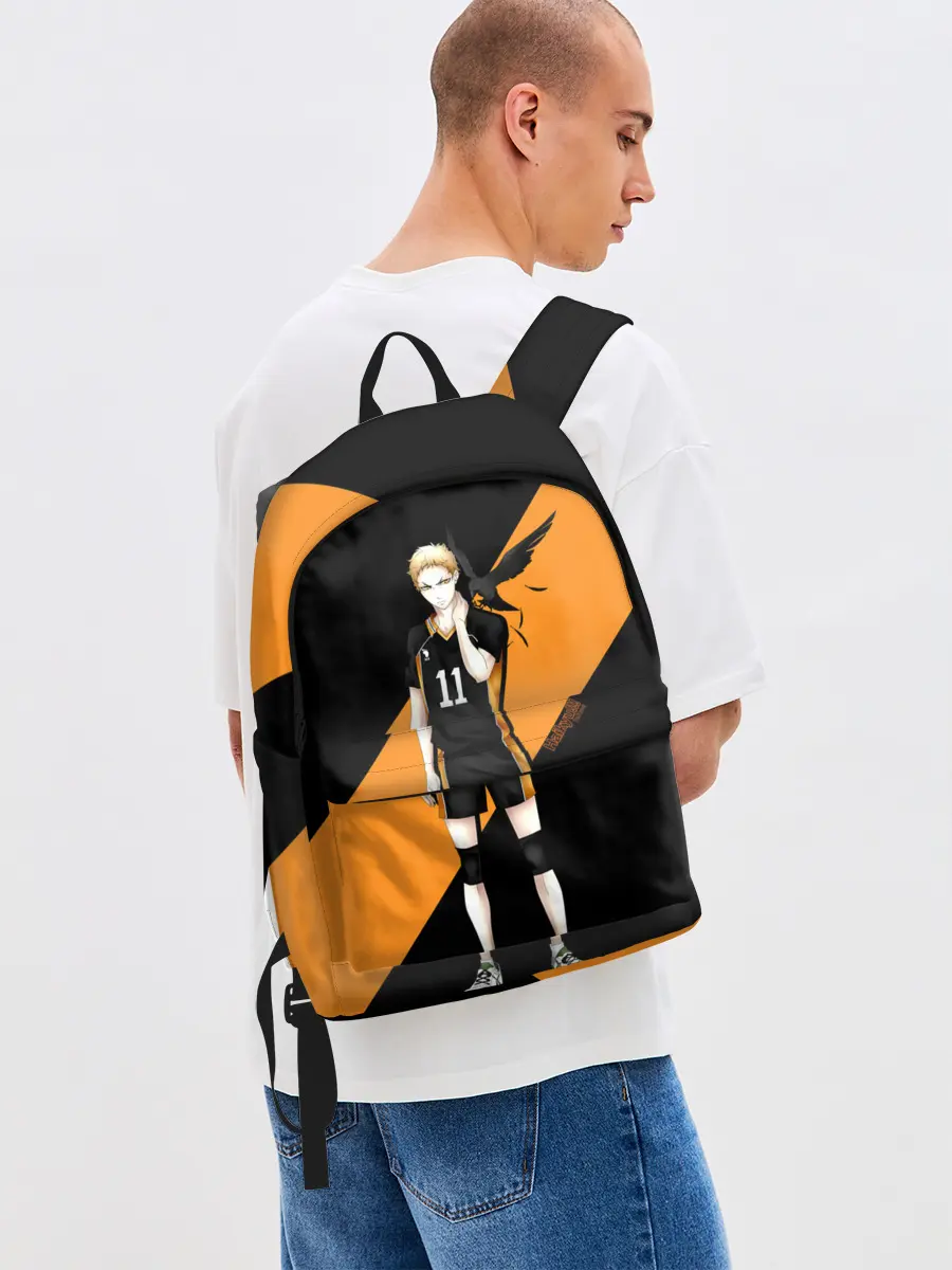 Рюкзак джинсовый / Кей Цукишима | Haikyuu!!