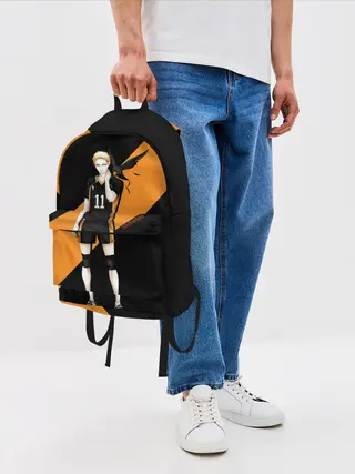 Рюкзак джинсовый / Кей Цукишима | Haikyuu!!