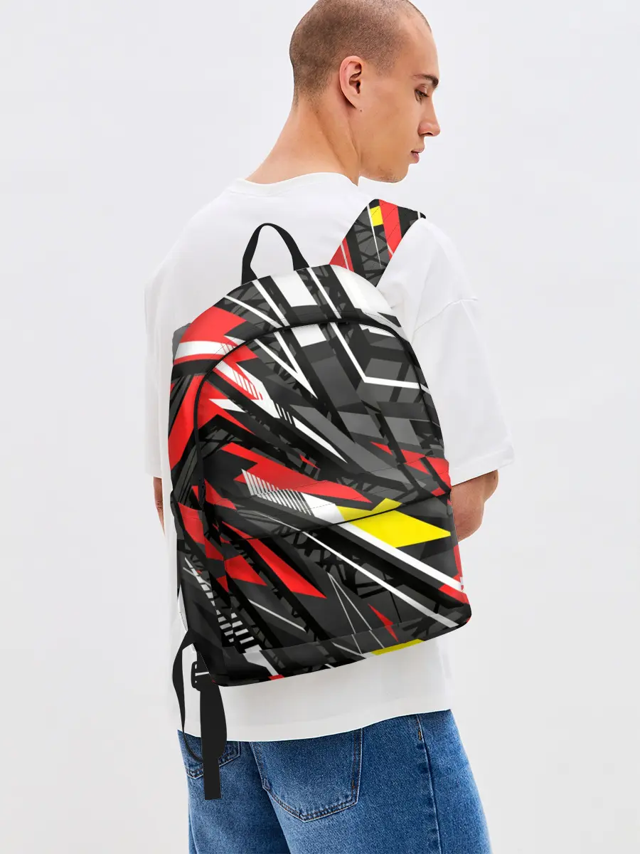 Рюкзак джинсовый / Фон. Абстракция.