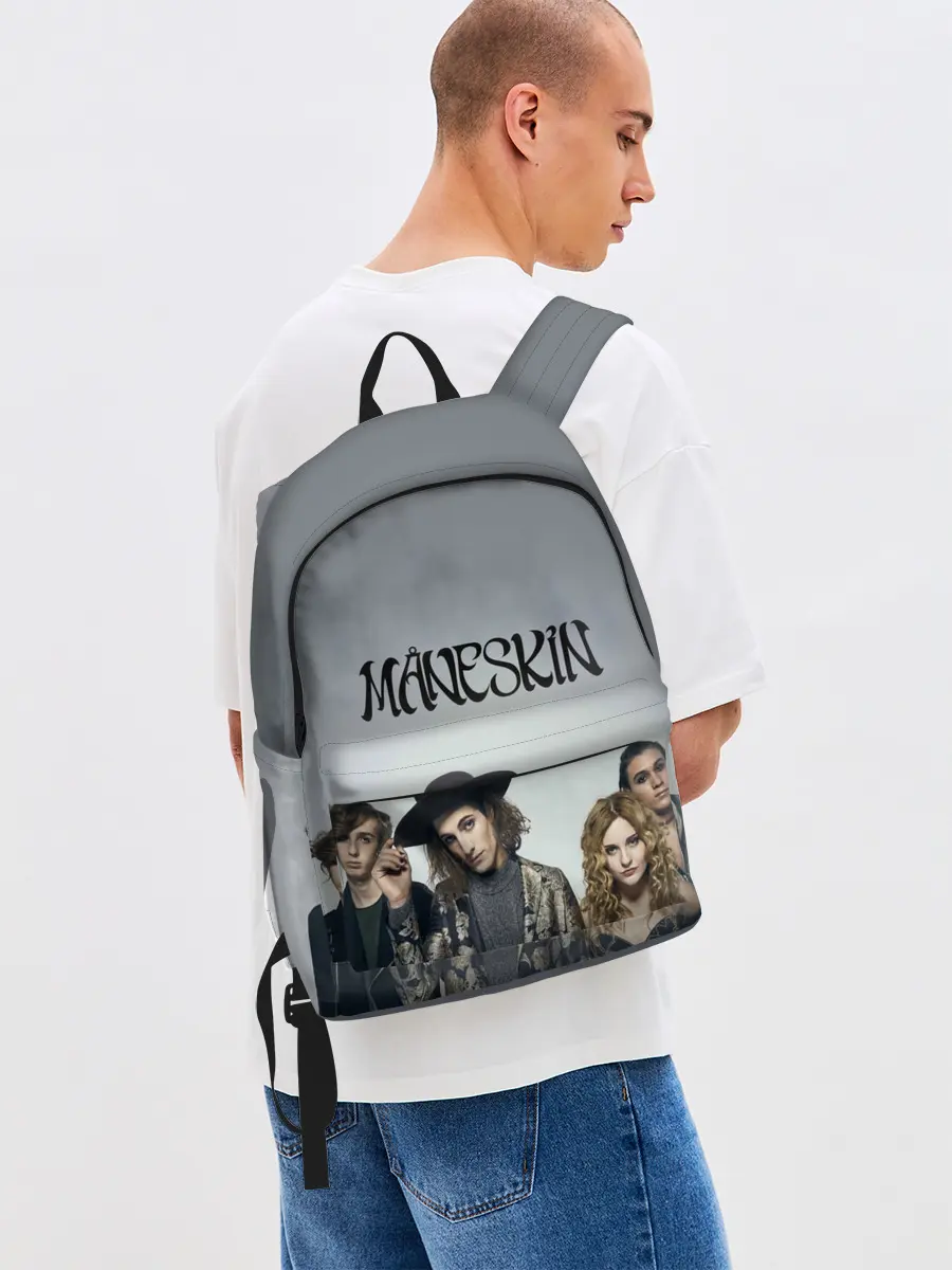 Рюкзак джинсовый / Maneskin