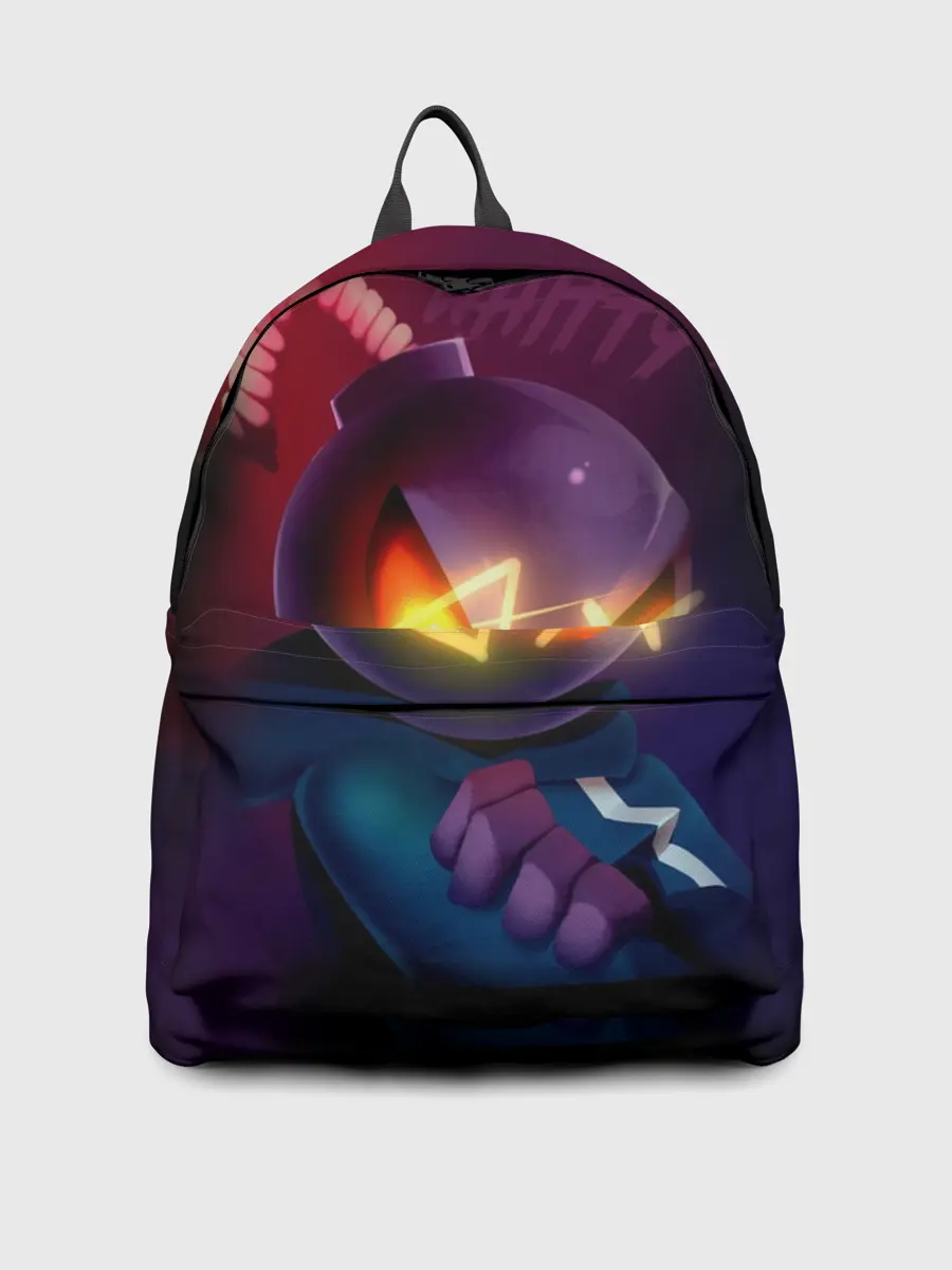 Рюкзак джинсовый / витти на темном фоне