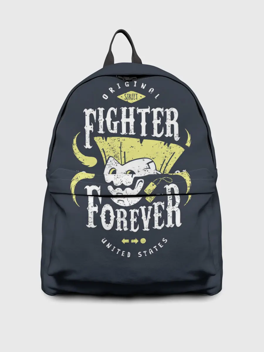 Рюкзак джинсовый / Fighter forever